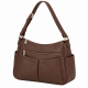 Women's Multi-Compartment Shoulder Bag