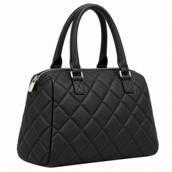 Quilted Zip Handbag