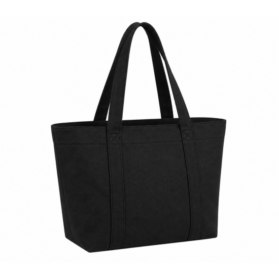 Sassy Black Women's with Hair Rollers Tote Bag AOP Printed Tote