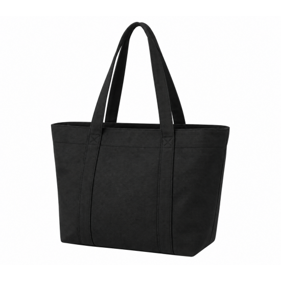 Sassy Black Women's with Hair Rollers Tote Bag AOP Printed Tote