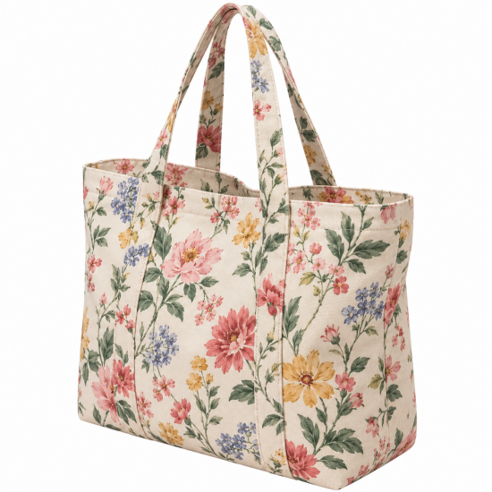 Floral Tote Bag for Women's
