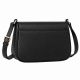 Black Leather Crossbody Bag