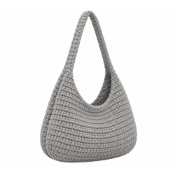 Handmade Sac Shoulder Bag Grey