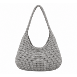 Handmade Sac Shoulder Bag Grey