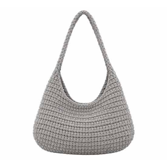 Handmade Sac Shoulder Bag Grey