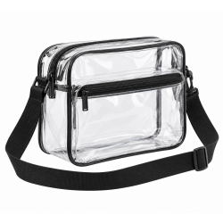 Clear Bag Concert Transparent Shoulder Crossbody Bag Portable Waterproof Bag