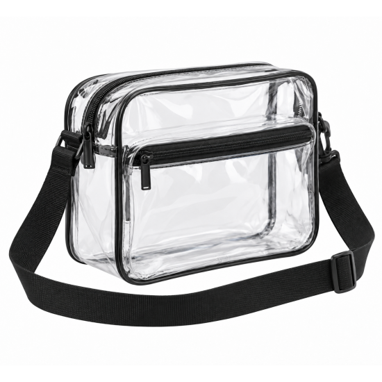 Clear Bag Concert Transparent Shoulder Crossbody Bag Portable Waterproof Bag