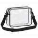 Clear Bag Concert Transparent Shoulder Crossbody Bag Portable Waterproof Bag
