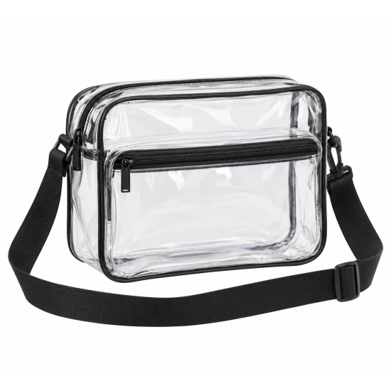 Clear Bag Concert Transparent Shoulder Crossbody Bag Portable Waterproof Bag