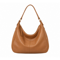 Camel Slouch Shoulder Bag for Women's