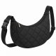 Stylish Durable Spacious Sleek Lightweight Women's Quilted Crossbody Sling Purse