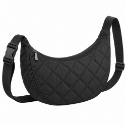 Stylish Durable Spacious Sleek Lightweight Women's Quilted Crossbody Sling Purse