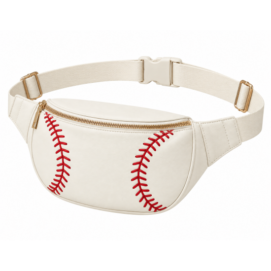 Women's Baseball Fanny Pack Handbag