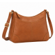 Roma Women's Concealment Genuine Leather Crossbody Handbag Zip Closure