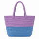 Handmade Tote Bag for Women's Purple Blue