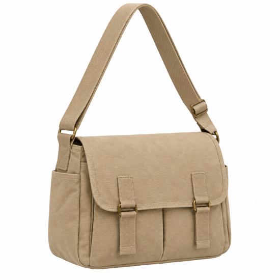 Handmade Canvas Shoulder Bag