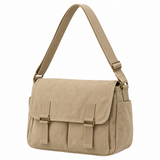 Handmade Canvas Shoulder Bag