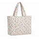 Quilted Cotton Floral Tote Bag for Women's