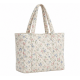 Quilted Cotton Floral Tote Bag for Women's