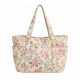 Quilted Handmade Floral Tote Shoulder Bag for Women's