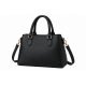 Black Women's Hand-held Bag Black Hand Bag for Girl/woman Pack of 1