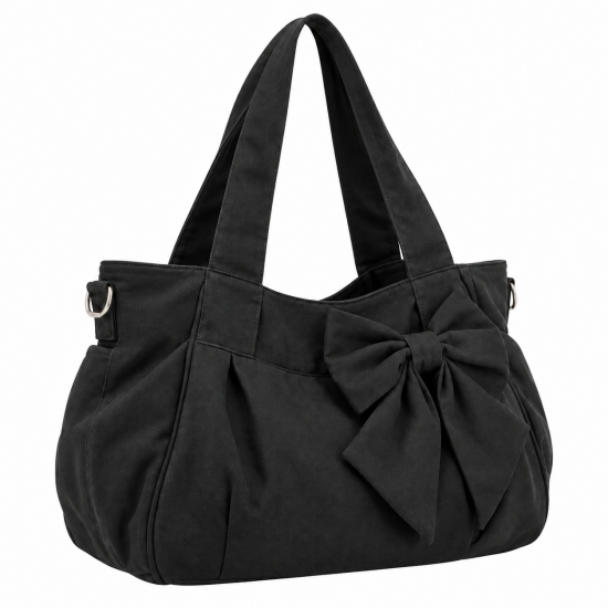 Tote Bag Women's Large Shoulder Bag Cute Bow Handbag Y2K Harajuku Bag