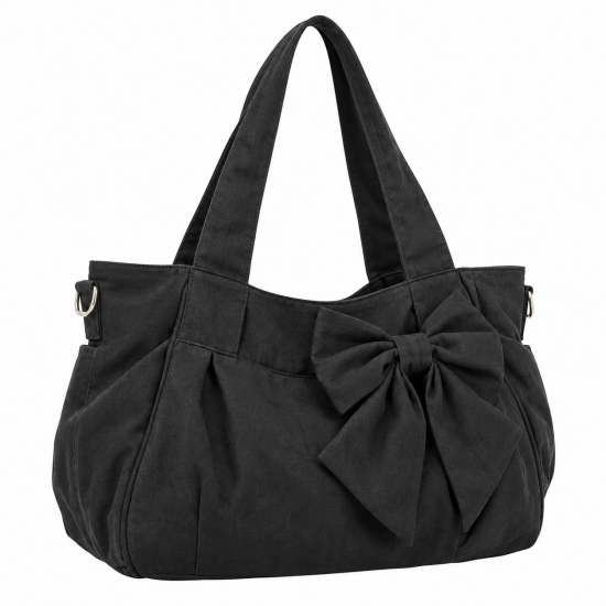 Tote Bag Women's Large Shoulder Bag Cute Bow Handbag Y2K Harajuku Bag