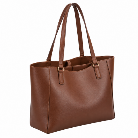 Women's Tote Bag Handbag Shoulder Bag Leather Purse with Interior Dividers