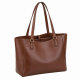 Women's Tote Bag Handbag Shoulder Bag Leather Purse with Interior Dividers